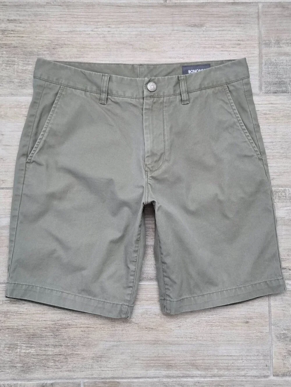 Bonobos Olive Flat Front Men's Shorts